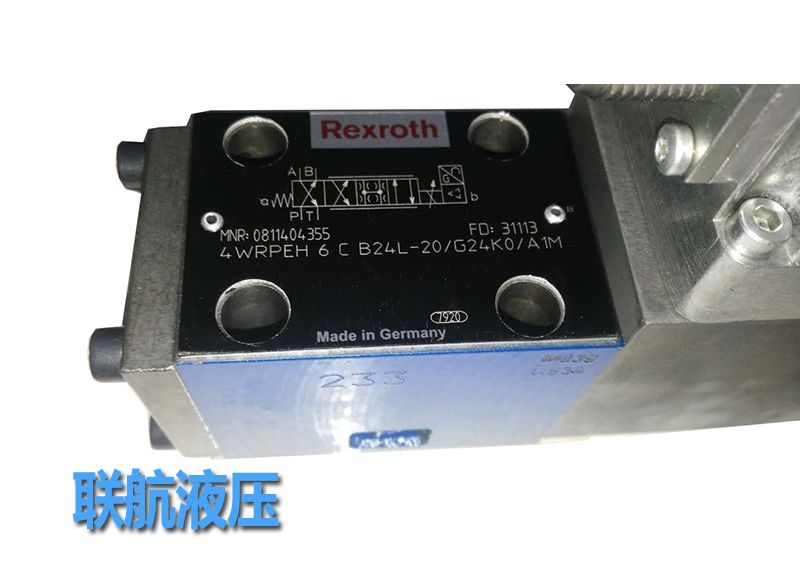 力士樂(lè)比例閥 0811404354 4WRPEH6C1B40L-2XG24K0F1M